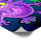 Halloween Monster Mixer Party Poster (Ecke)