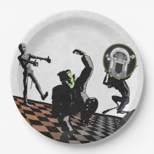 Halloween-Monster-Monster-Bash-Kostüm-Party Pappteller