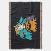 Halloween/Monster/Oktober/Herbst Decke (Vorderseite Vertikal)