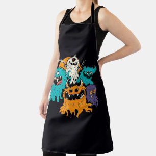 Halloween/Monster/Oktober/Herbst Schürze