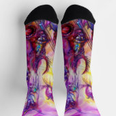 HALLOWEEN-MONSTER / ORK-KRIEG Fantasy Socken (Oben)