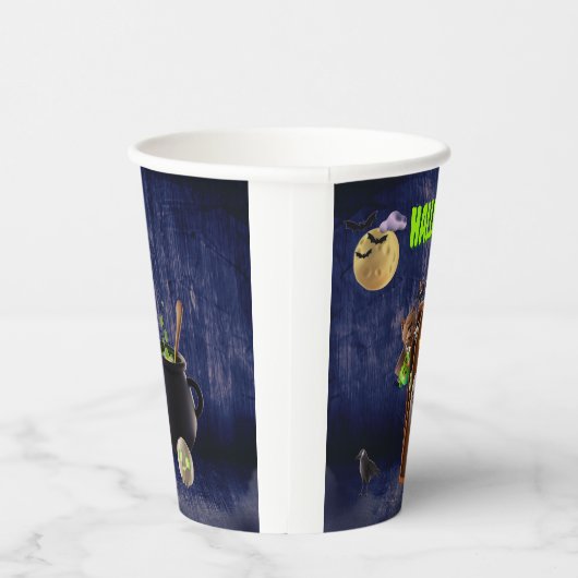 Halloween - Monster Pappbecher (Rechts)