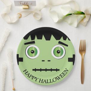 Halloween-Monster-Pappteller Pappteller
