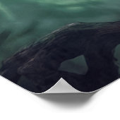 Halloween Monster Poster (Ecke)