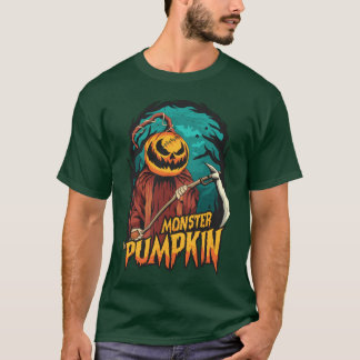 Halloween Monster Pumpgirl T-Shirt