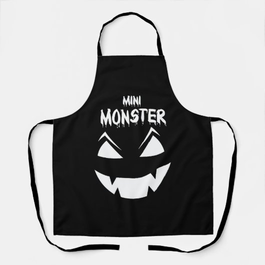 Halloween-Monster Schürze (Vorderseite)
