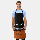 Halloween Monster Schürze (Getragen)