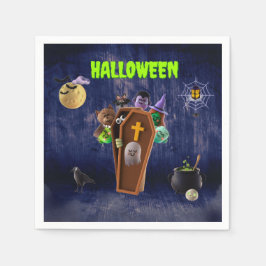 Halloween - Monster Serviette