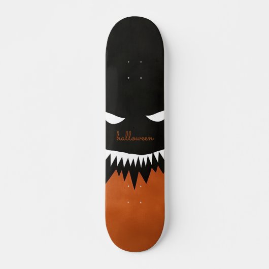 Halloween Monster Skateboard (Vorne)