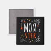 Halloween-Monster-Spinnennetz-Design Magnet (Vorderseite/Rückseite)