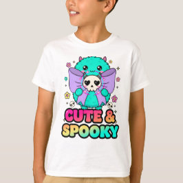Halloween Monster Sweatshirt with Skulls & Stars T-Shirt