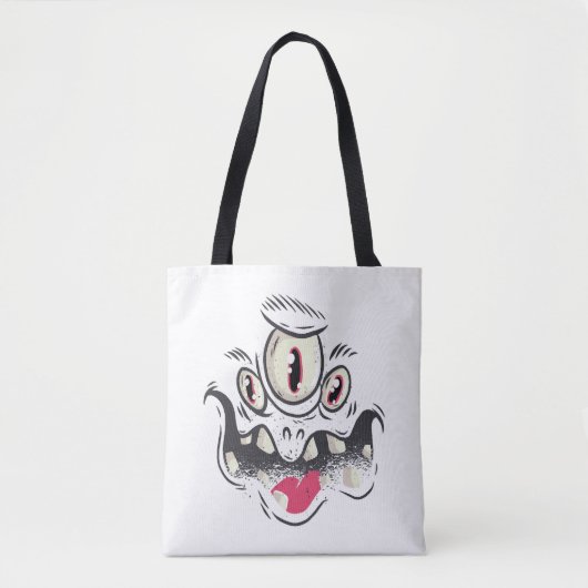 Halloween-Monster Tasche (Vorderseite)