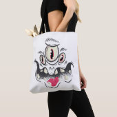 Halloween-Monster Tasche (Von Nahem)