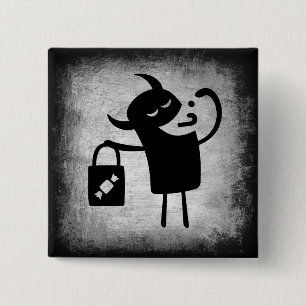 Halloween Monster Trick oder Treater Button