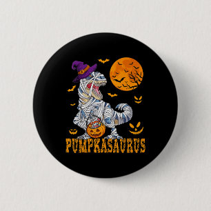 Halloween Monster Truck Mummy Dinosaur Pumpkin Tod Button