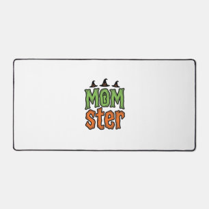 Halloween-Monster Vintage-Mom-Shirt-Design_1 Schreibtischunterlage