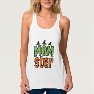 Halloween-Monster Vintage-Mom-Shirt-Design_1 Tank Top
