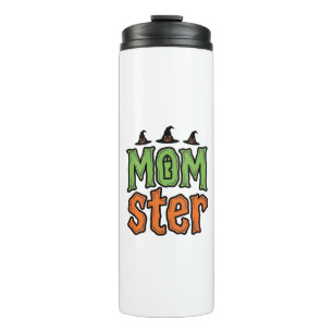 Halloween-Monster Vintage-Mom-Shirt-Design_1 Thermosbecher
