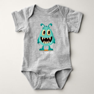 Halloween/Monster/Zeichentrick Baby Strampler