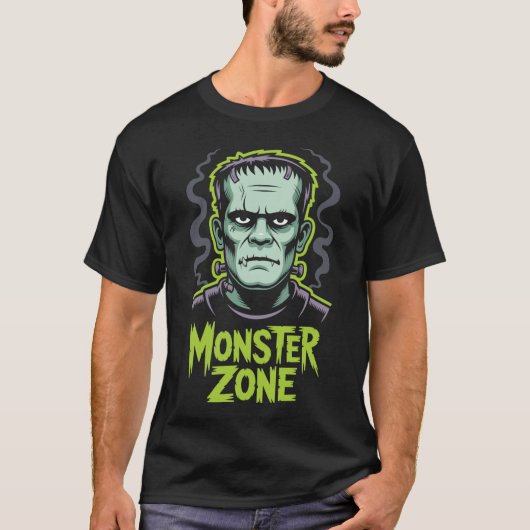 Halloween Monster Zone T-Shirt (Vorderseite)