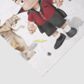 Halloween Monsters Kindergeburtstag Seidenpapier (Ausschnitt)