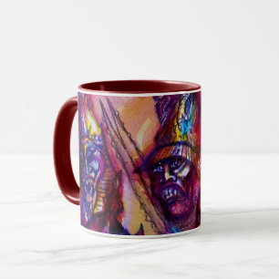 HALLOWEEN MONSTERS / ORC KRIEG Horror Rave Tasse