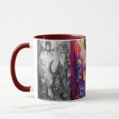 HALLOWEEN MONSTERS / ORK KRIEG Horror Rave Tasse (Links)