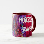 HALLOWEEN MONSTERS / ORK KRIEG Horror Rave Tasse (VorderseiteRechts)