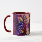 HALLOWEEN MONSTERS / ORK KRIEG Horror Rave Tasse (Links)