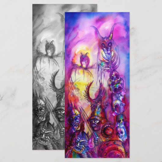 HALLOWEEN MONSTERS / ORK WAR Fantasy (Vorne/Hinten)