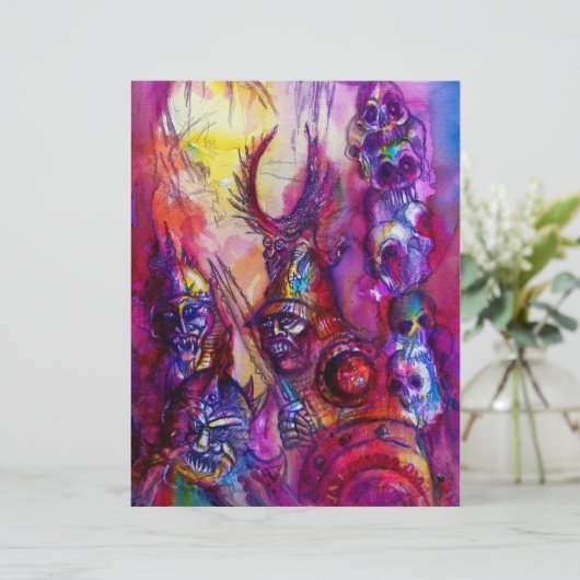 HALLOWEEN MONSTERS / ORK WAR Fantasy (Stehend Vorderseite)