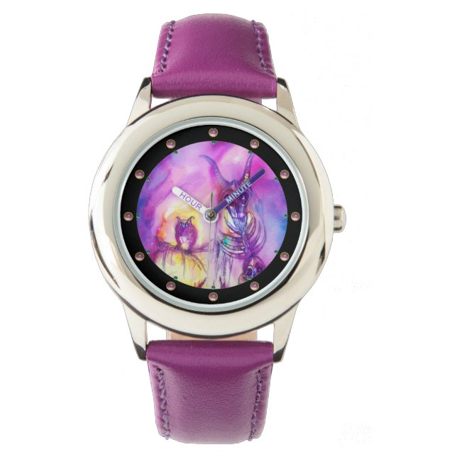 HALLOWEEN MONSTERS / ORK WAR Fantasy Armbanduhr (Vorderseite)