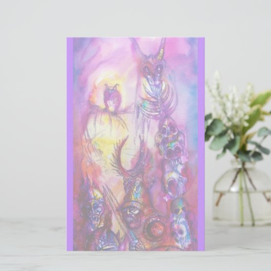 HALLOWEEN MONSTERS / ORK WAR Fantasy Briefpapier (Stehend Vorderseite)