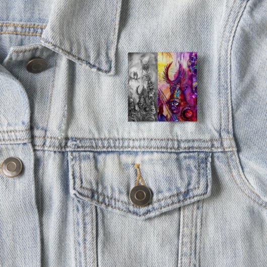 HALLOWEEN MONSTERS / ORK WAR Fantasy Button (Beispiel)