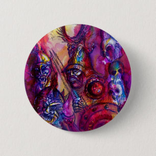 HALLOWEEN MONSTERS / ORK WAR Fantasy Button