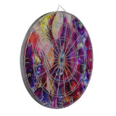 HALLOWEEN MONSTERS / ORK WAR Fantasy Dartscheibe (Vorderseite Links)