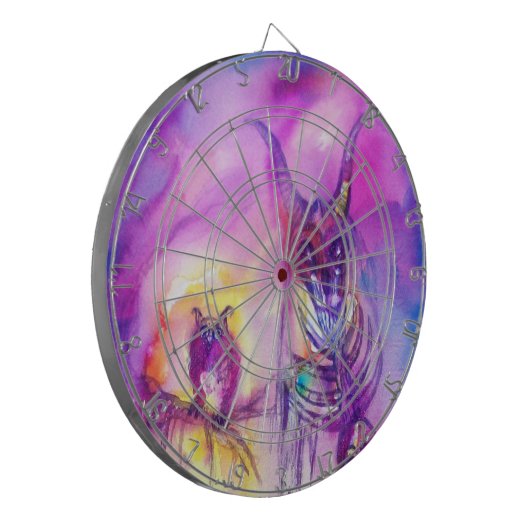 HALLOWEEN MONSTERS / ORK WAR Fantasy Dartscheibe (Vorderseite Links)