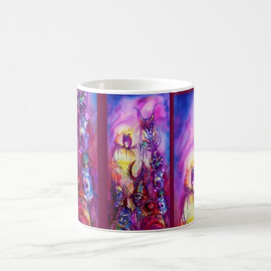 HALLOWEEN MONSTERS / ORK WAR Fantasy Kaffeetasse (Mittel)