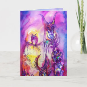 HALLOWEEN MONSTERS / ORK WAR Fantasy Karte