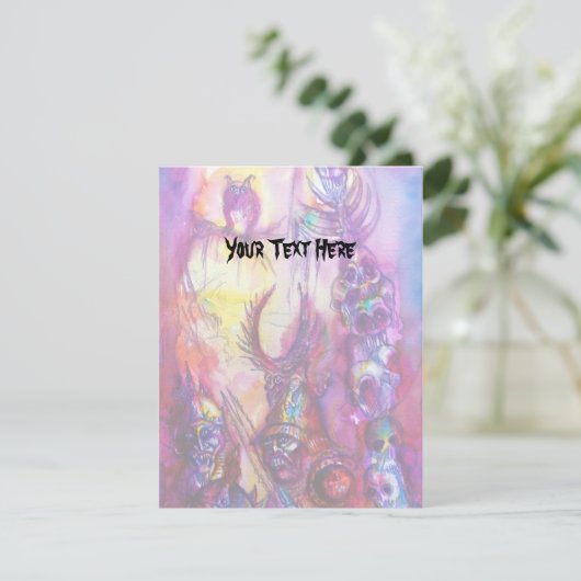 HALLOWEEN MONSTERS / ORK WAR Fantasy Karte (Stehend Vorderseite)