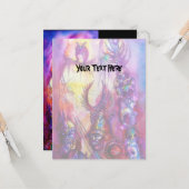 HALLOWEEN MONSTERS / ORK WAR Fantasy Karte (Vorderseite/Rückseite Beispiel)