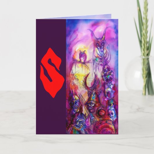 HALLOWEEN MONSTERS / ORK WAR Fantasy Karte (Vorderseite)