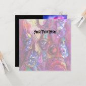 HALLOWEEN MONSTERS / ORK WAR Fantasy Karte (Vorderseite/Rückseite Beispiel)