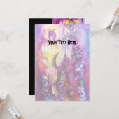 HALLOWEEN MONSTERS / ORK WAR Fantasy Karte (Vorderseite/Rückseite Beispiel)