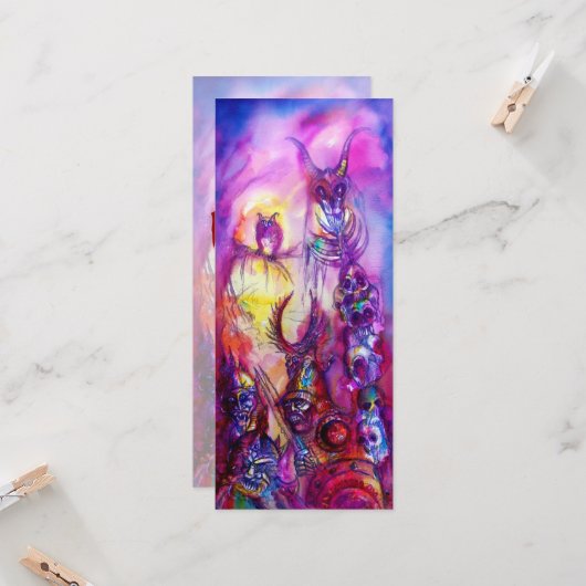 HALLOWEEN MONSTERS / ORK WAR Fantasy Karte (Vorderseite/Rückseite Beispiel)