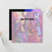 HALLOWEEN MONSTERS / ORK WAR Fantasy Karte (Vorderseite/Rückseite Beispiel)