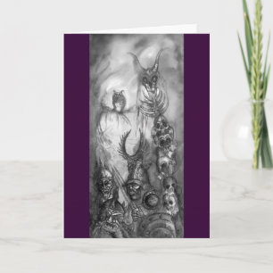 HALLOWEEN MONSTERS / ORK WAR Fantasy Karte