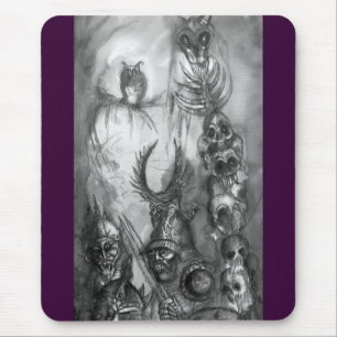 HALLOWEEN MONSTERS / ORK WAR Fantasy Mousepad