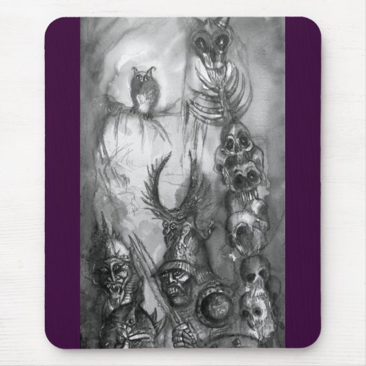 HALLOWEEN MONSTERS / ORK WAR Fantasy Mousepad (Vorne)
