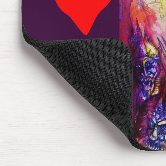 HALLOWEEN MONSTERS / ORK WAR Fantasy Mousepad (Ecke)